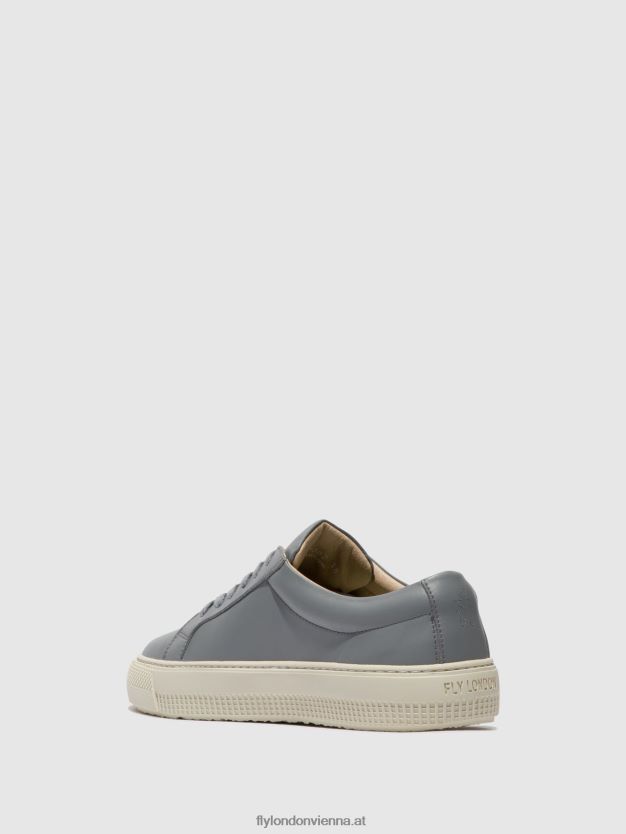 Schnürsneaker tafa587 Frauen Fly London ZV2XXB716 grau