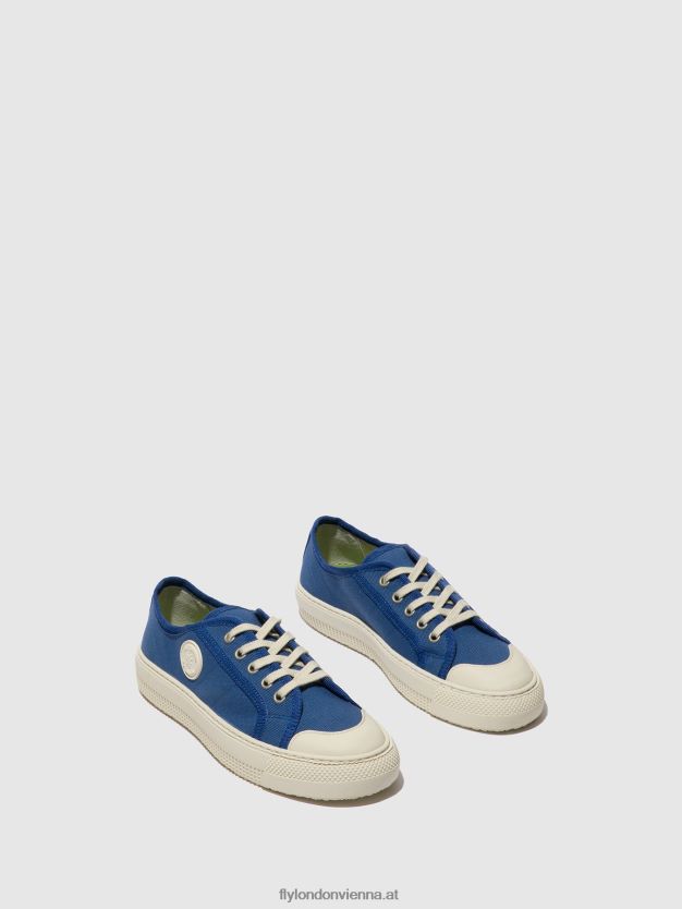 Schnürsneaker tere557 Frauen Fly London ZV2XXB738 Blau