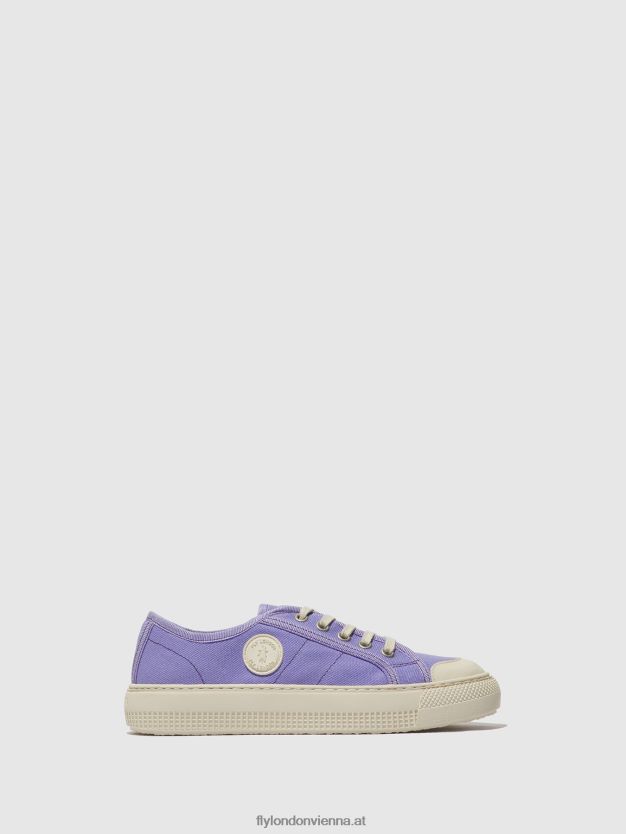 Schnürsneaker tere557 Frauen Fly London ZV2XXB739 Lavendel