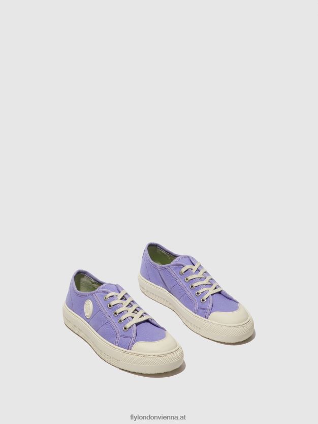 Schnürsneaker tere557 Frauen Fly London ZV2XXB739 Lavendel