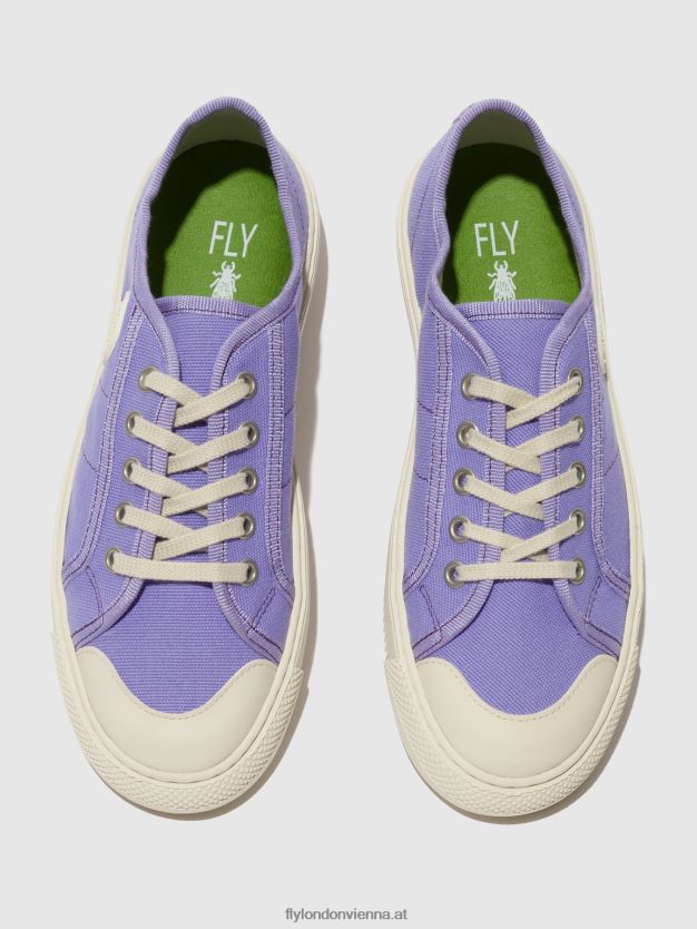 Schnürsneaker tere557 Frauen Fly London ZV2XXB739 Lavendel