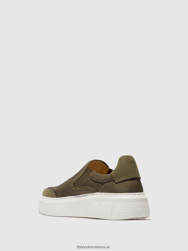 Slip-on-Sneaker elin509 Frauen Fly London ZV2XXB753 khaki