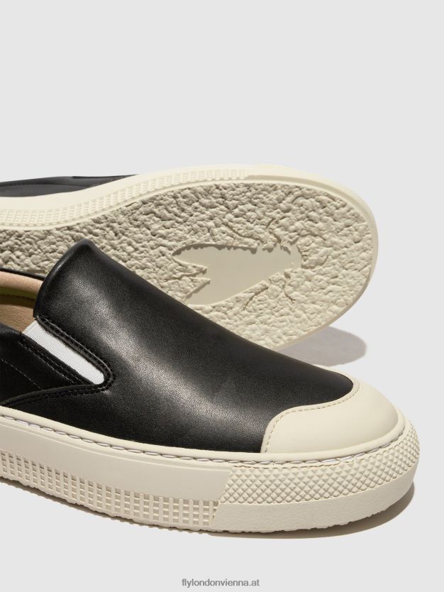 Slip-on-Sneaker toaf584 Frauen Fly London ZV2XXB706 Schwarz