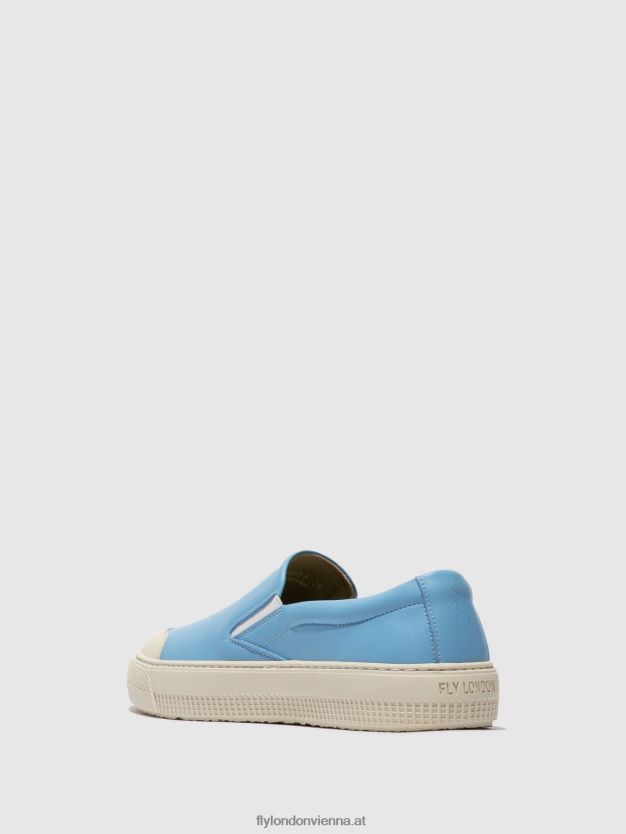 Slip-on-Sneaker toaf584 Frauen Fly London ZV2XXB707 Blau