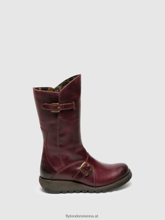 Schnallenstiefel Me 2 Frauen Fly London ZV2XXB349 lila