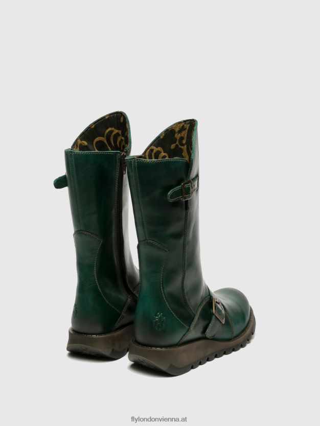 Schnallenstiefel Me 2 Frauen Fly London ZV2XXB350 Benzin