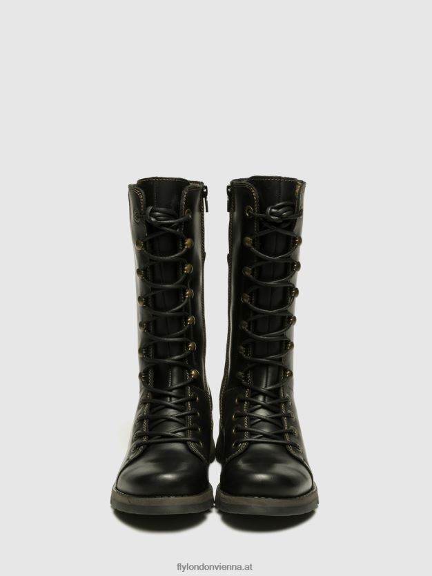 Keilschuhe ster768 Frauen Fly London ZV2XXB666 Schwarz