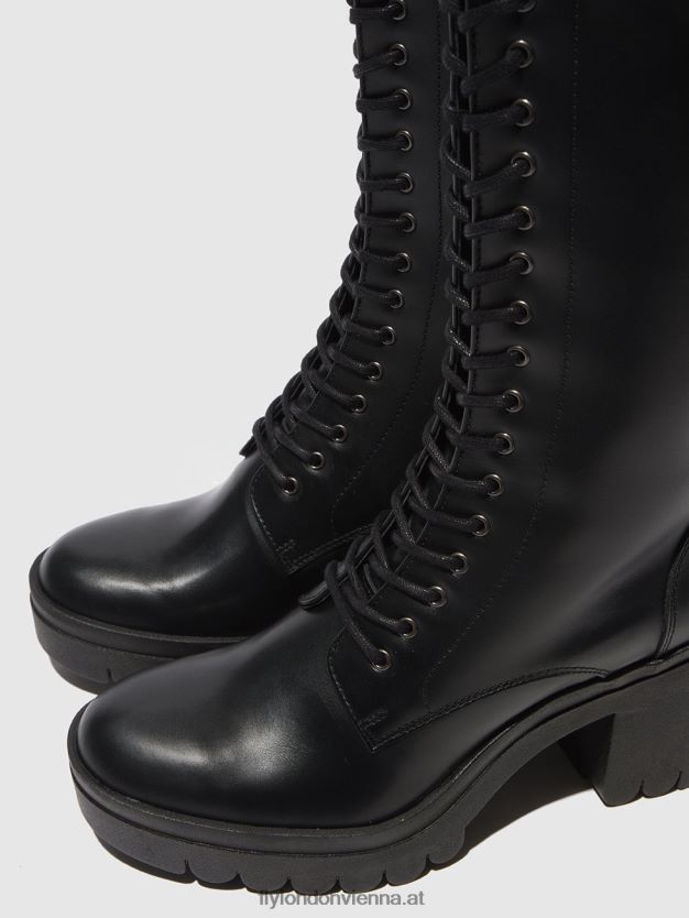 Schnürstiefel taly884 Frauen Fly London ZV2XXB314 tunder black (schwarze Sohle)