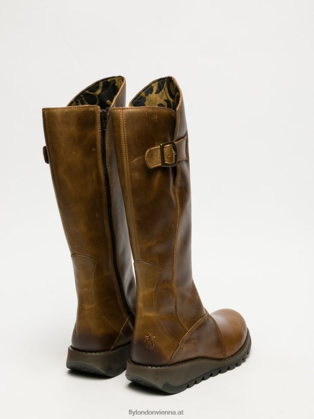 Stiefel mit Reißverschluss Mol 2 Frauen Fly London ZV2XXB352 Kamel