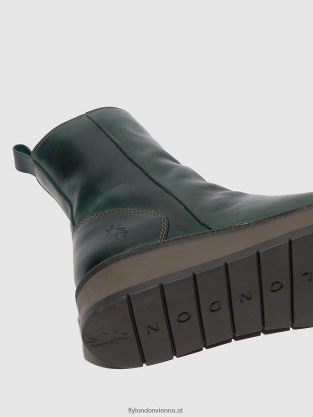 Stiefel mit Reißverschluss reno053 Frauen Fly London ZV2XXB292 Benzin