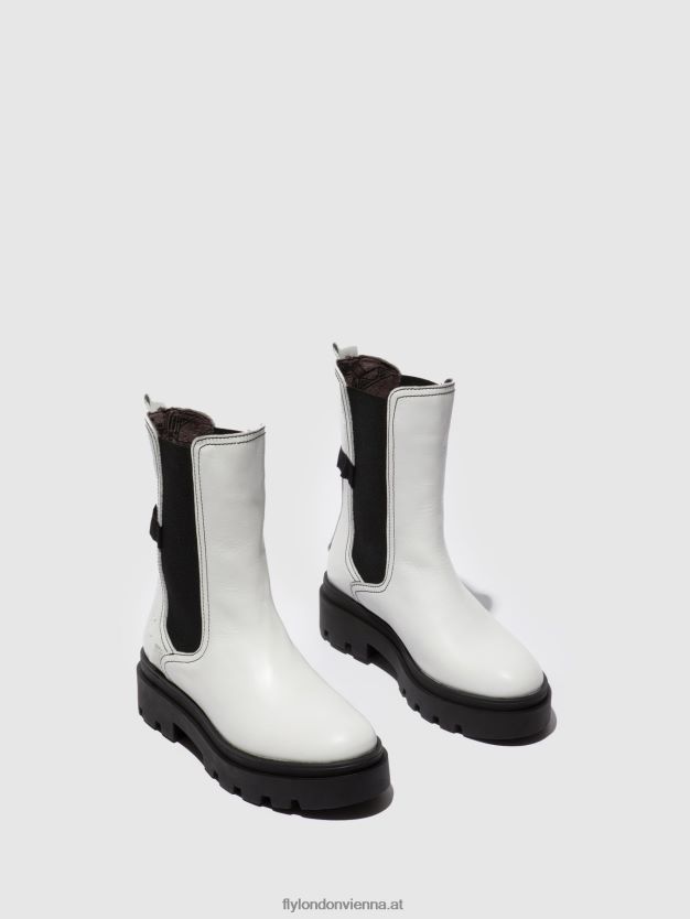 Chelsea-Stiefel judy819 Frauen Fly London ZV2XXB332 Nappa weiß