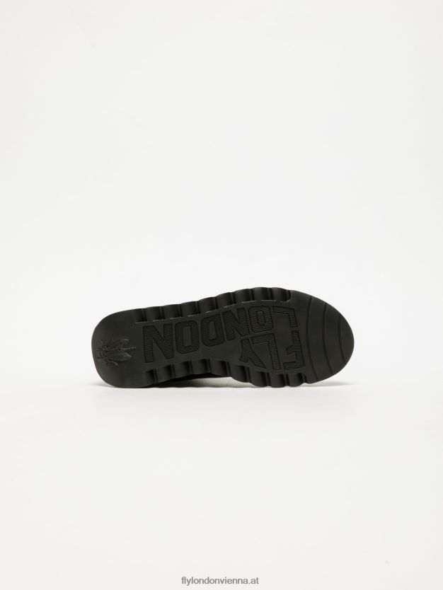 Chelsea-Stiefeletten Frauen Fly London ZV2XXB13 Salbe schwarz