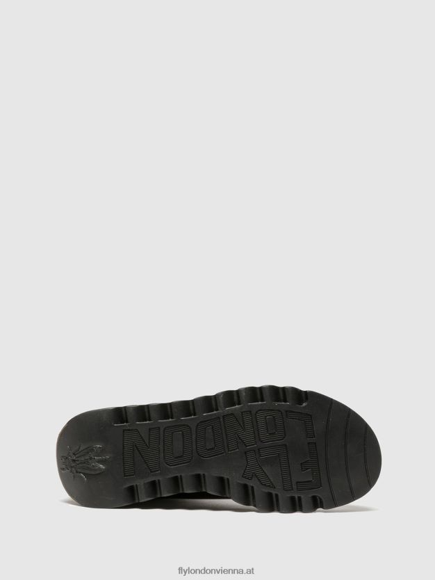 Chelsea-Stiefeletten Frauen Fly London ZV2XXB272 Salbe dunkelbraun