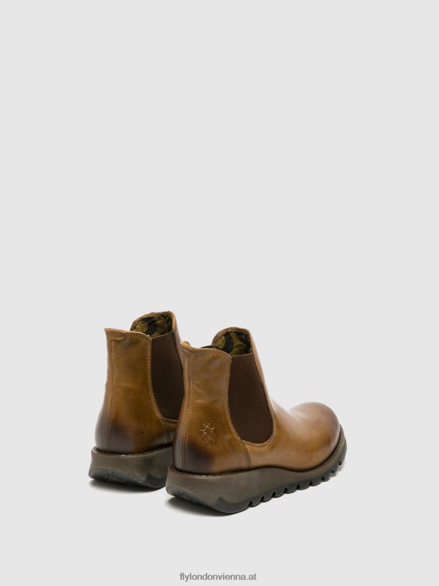 Chelsea-Stiefeletten Frauen Fly London ZV2XXB273 Salv Kamel