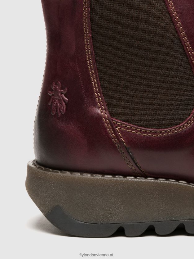 Chelsea-Stiefeletten Frauen Fly London ZV2XXB274 salv lila