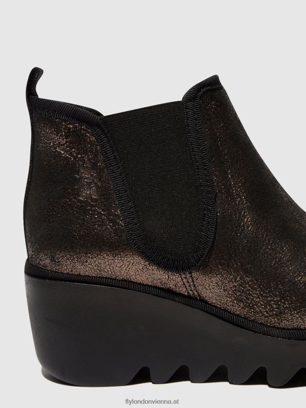 Chelsea-Stiefeletten byne349 Frauen Fly London ZV2XXB154 Graphit