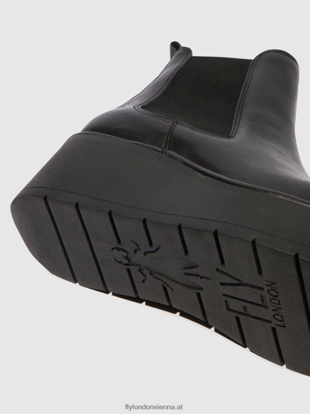 Chelsea-Stiefeletten hama238 Frauen Fly London ZV2XXB138 Schwarz