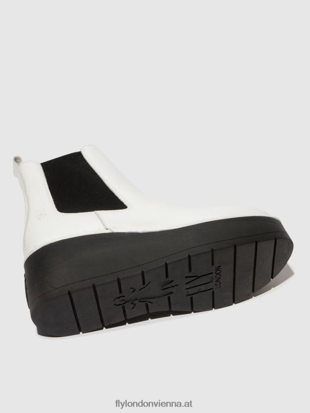 Chelsea-Stiefeletten hama238 Frauen Fly London ZV2XXB140 Weiss