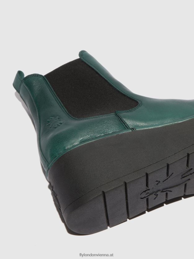 Chelsea-Stiefeletten hama238 Frauen Fly London ZV2XXB226 Verona grüner Wald
