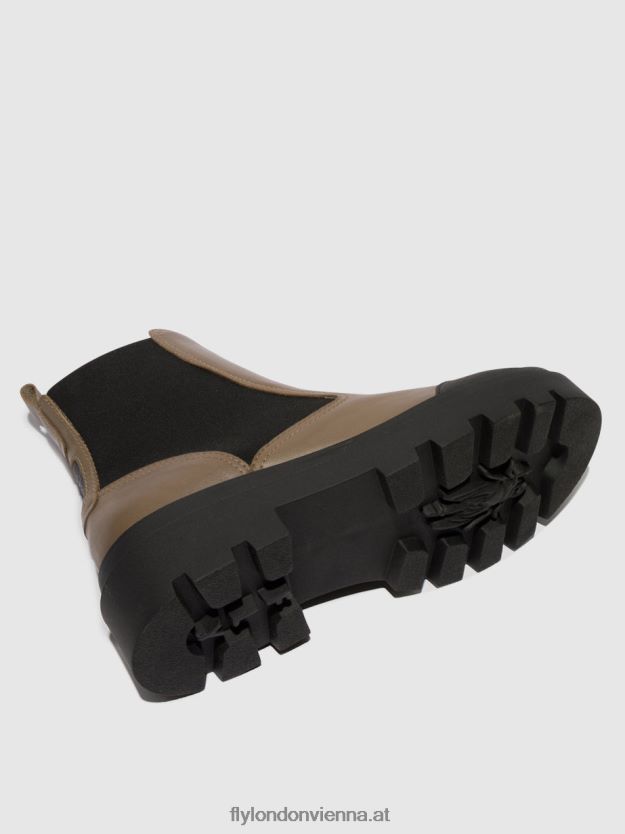 Chelsea-Stiefeletten jeba879 Frauen Fly London ZV2XXB133 Taupe