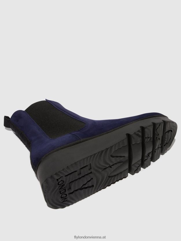 Chelsea-Stiefeletten paty405 Frauen Fly London ZV2XXB127 Marine