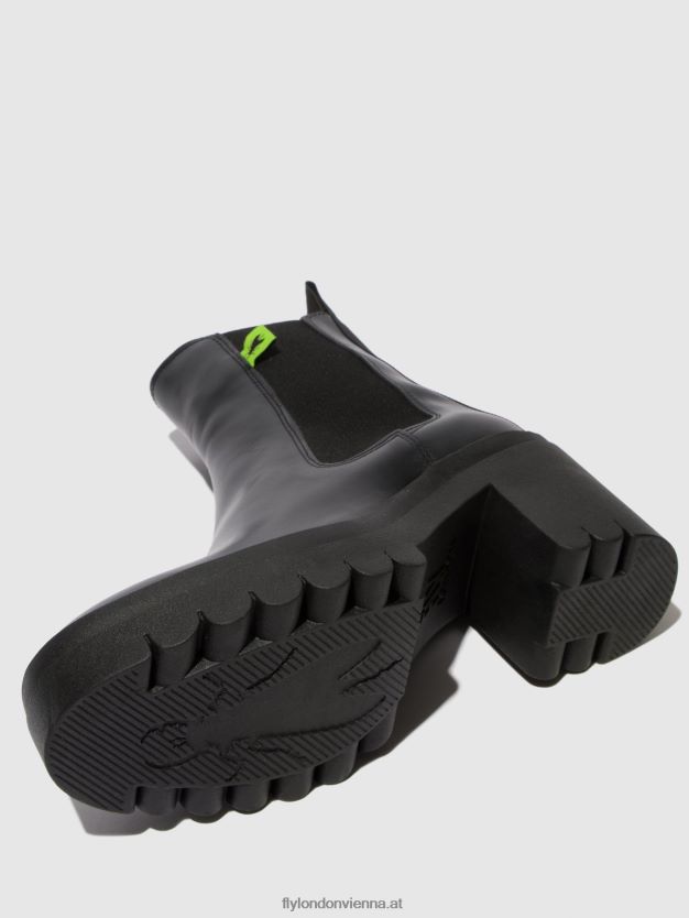 Chelsea-Stiefeletten taje883 Frauen Fly London ZV2XXB164 Tunderschwarz