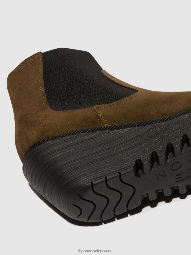 Chelsea-Stiefeletten yade398 Frauen Fly London ZV2XXB116 Schlamm