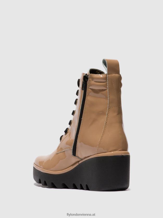 Schnürstiefeletten biaz329 Frauen Fly London ZV2XXB109 Cappuccino