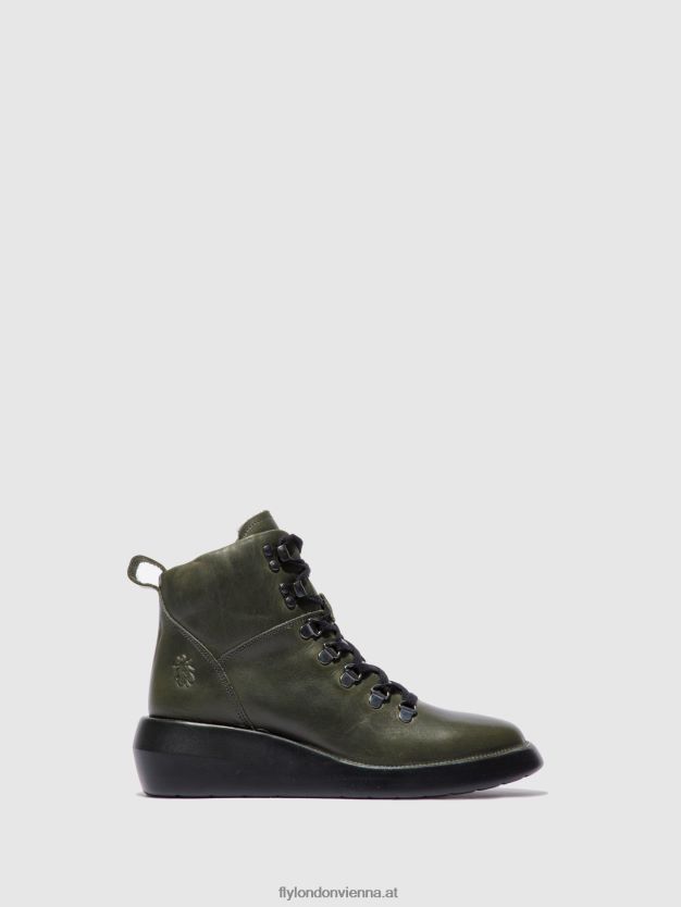 Schnürstiefeletten bika501 Frauen Fly London ZV2XXB207 Teppich-Diesel