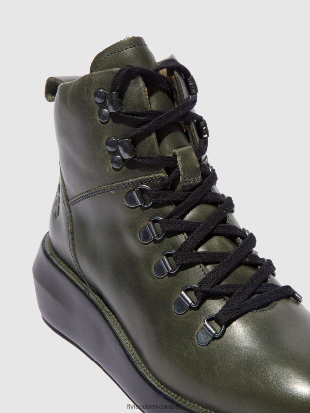 Schnürstiefeletten bika501 Frauen Fly London ZV2XXB207 Teppich-Diesel