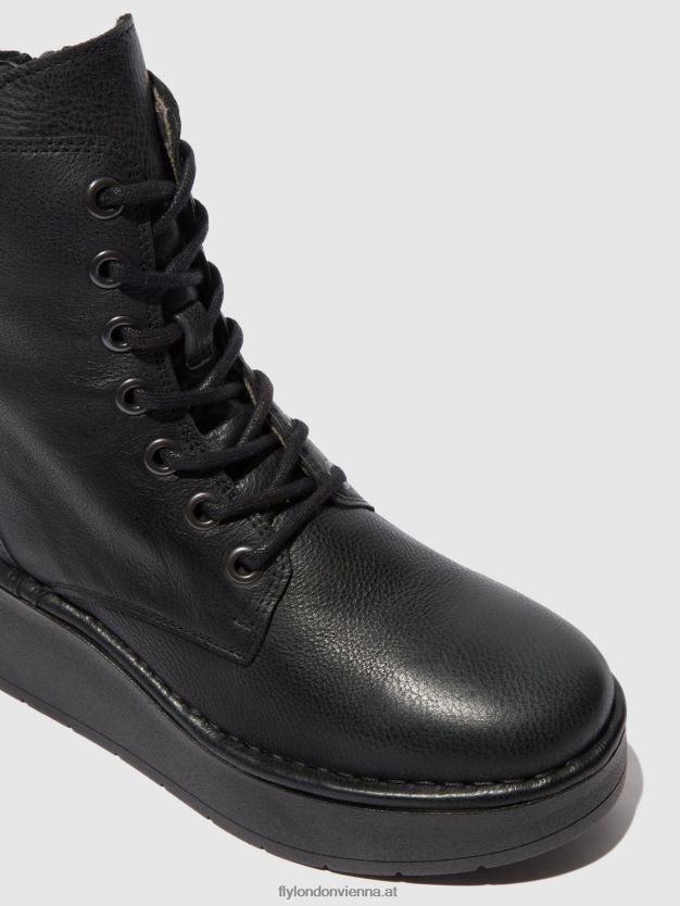 Schnürstiefeletten hepe239 Frauen Fly London ZV2XXB199 Verona schwarz