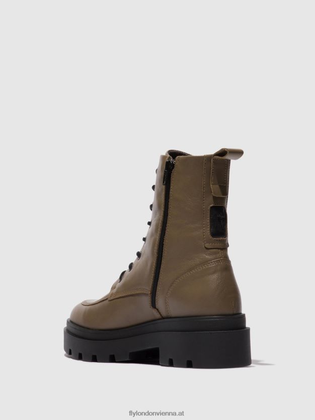 Schnürstiefeletten jaye878 Frauen Fly London ZV2XXB101 Taupe