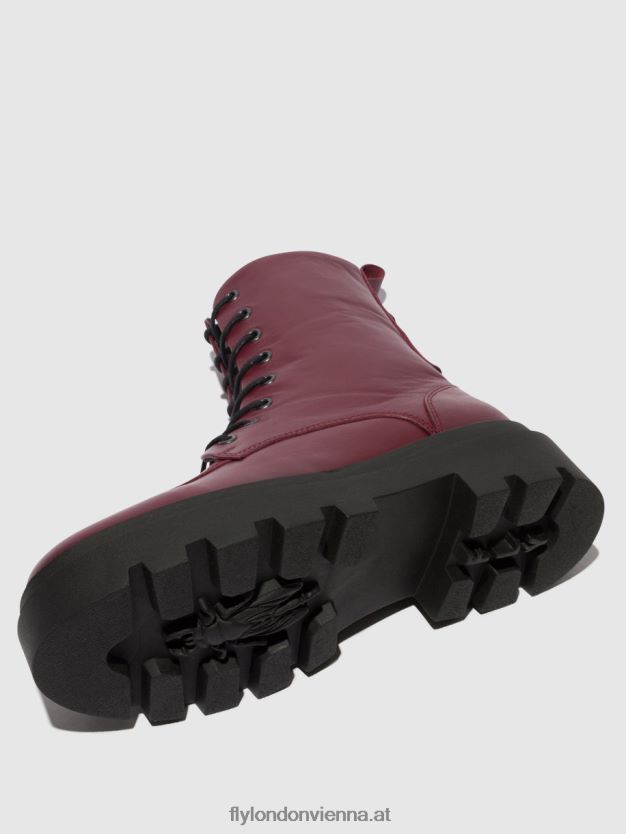 Schnürstiefeletten jaye878 Frauen Fly London ZV2XXB97 Wein