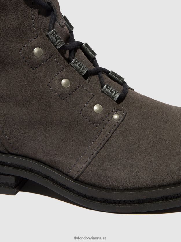 Schnürstiefeletten knot792 Frauen Fly London ZV2XXB99 Diesel