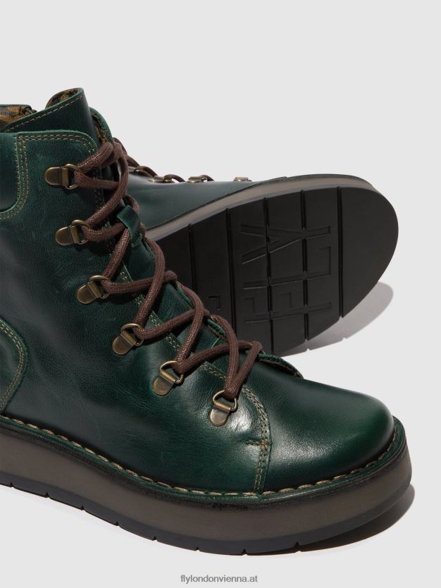 Schnürstiefeletten roxy094 Frauen Fly London ZV2XXB89 Benzin