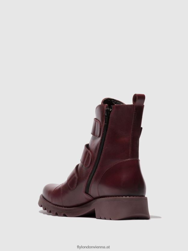 Stiefeletten mit Klettverschluss rach790 Frauen Fly London ZV2XXB77 lila (lila Sohle)