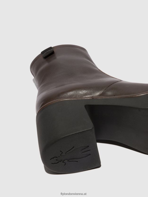 Stiefeletten mit Reißverschluss moge250 Frauen Fly London ZV2XXB52 dk.taupe