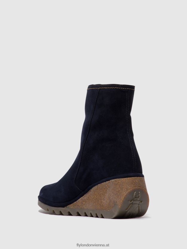 Stiefeletten mit Reißverschluss nela407 Frauen Fly London ZV2XXB47 Marine