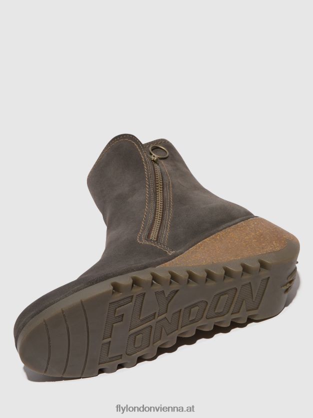 Stiefeletten mit Reißverschluss nela407 Frauen Fly London ZV2XXB50 Diesel