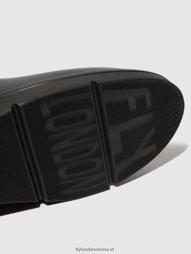 Stiefeletten mit Reißverschluss nula550 Frauen Fly London ZV2XXB48 Schwarz