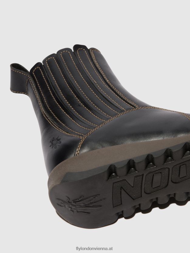 Stiefeletten mit Reißverschluss suzy899 Frauen Fly London ZV2XXB38 Schwarz