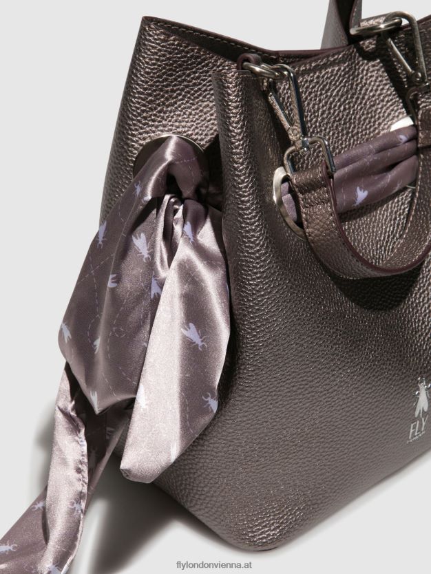 Handtaschentaschen caia727 Frauen Fly London ZV2XXB795 dunkles Silber