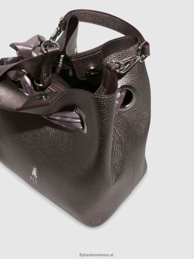 Handtaschentaschen caia727 Frauen Fly London ZV2XXB795 dunkles Silber