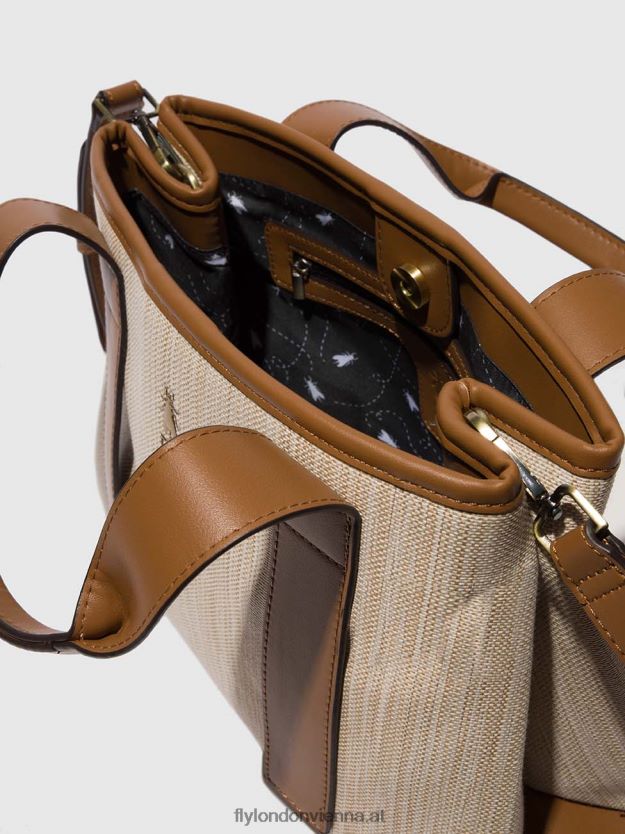 Handtaschentaschen dock733 Frauen Fly London ZV2XXB783 Sand/Kamel