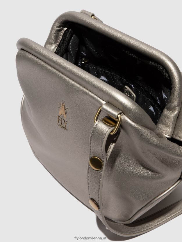 Umhängetaschen bica712 Frauen Fly London ZV2XXB784 Silber