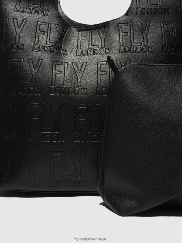Umhängetaschen deja737 Frauen Fly London ZV2XXB785 Schwarz