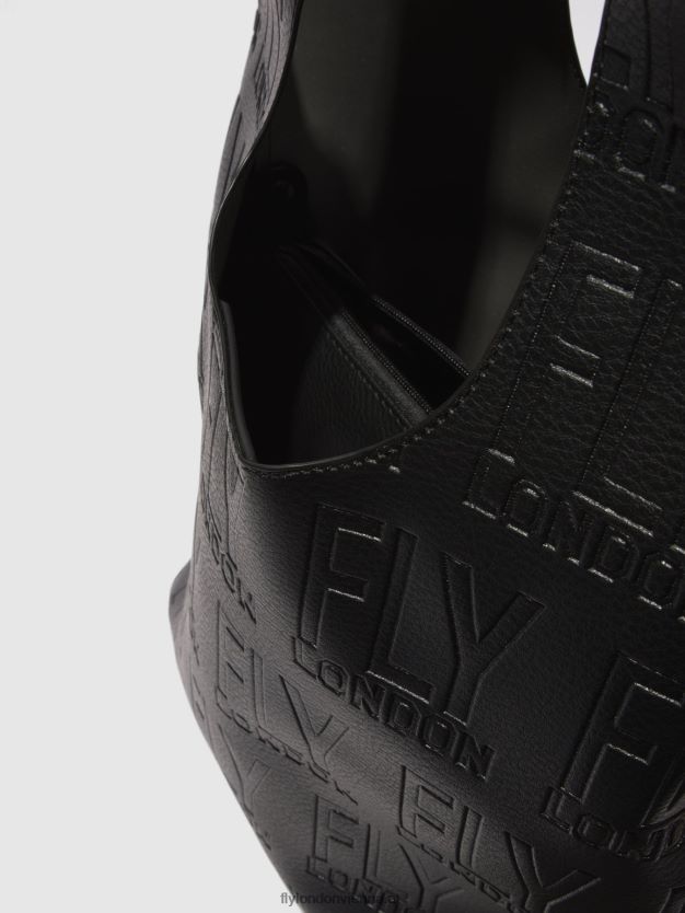 Umhängetaschen deja737 Frauen Fly London ZV2XXB785 Schwarz