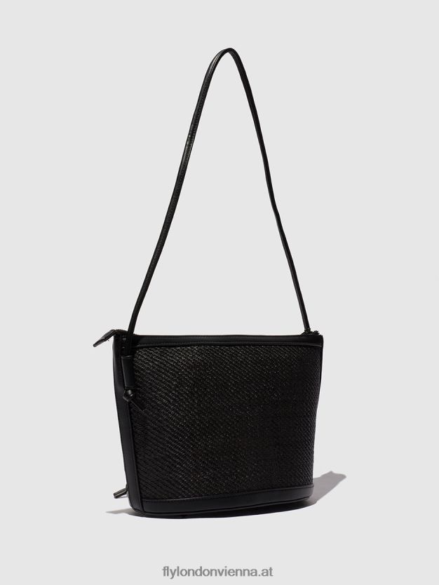 Umhängetaschen doni732 Frauen Fly London ZV2XXB788 Schwarz