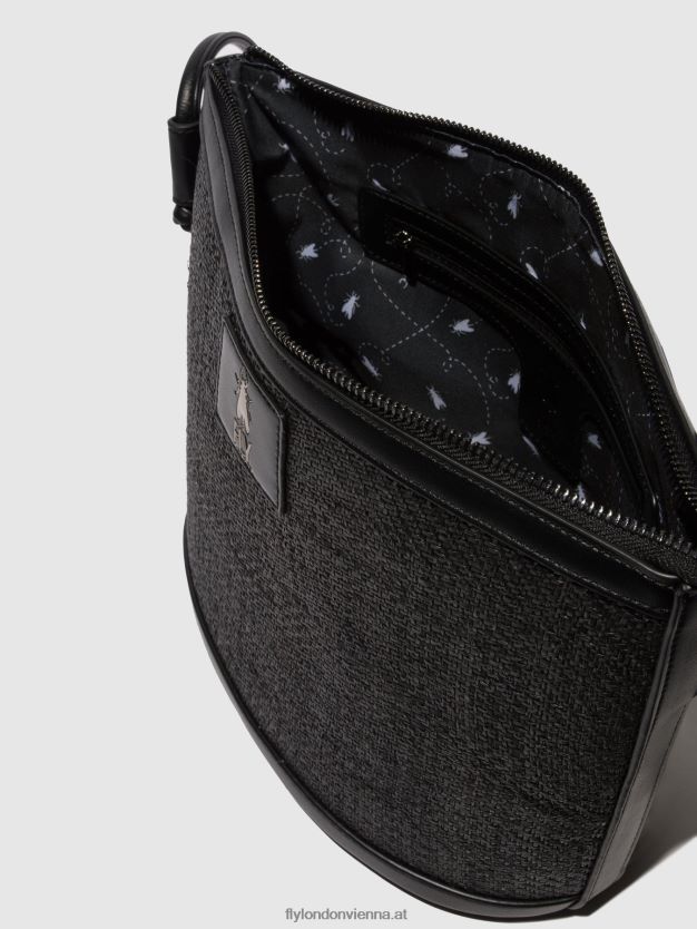 Umhängetaschen doni732 Frauen Fly London ZV2XXB788 Schwarz