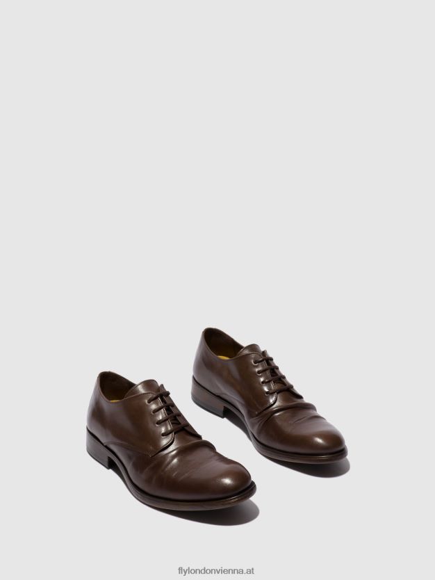 Schnürschuhe mask576 Männer Fly London ZV2XXB832 Öko-Mokka